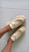 Mocasine Prada Nude