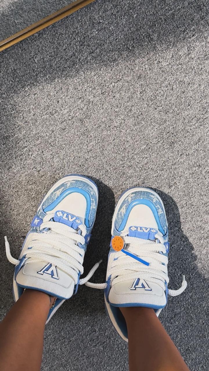 Tenis Lv Azul